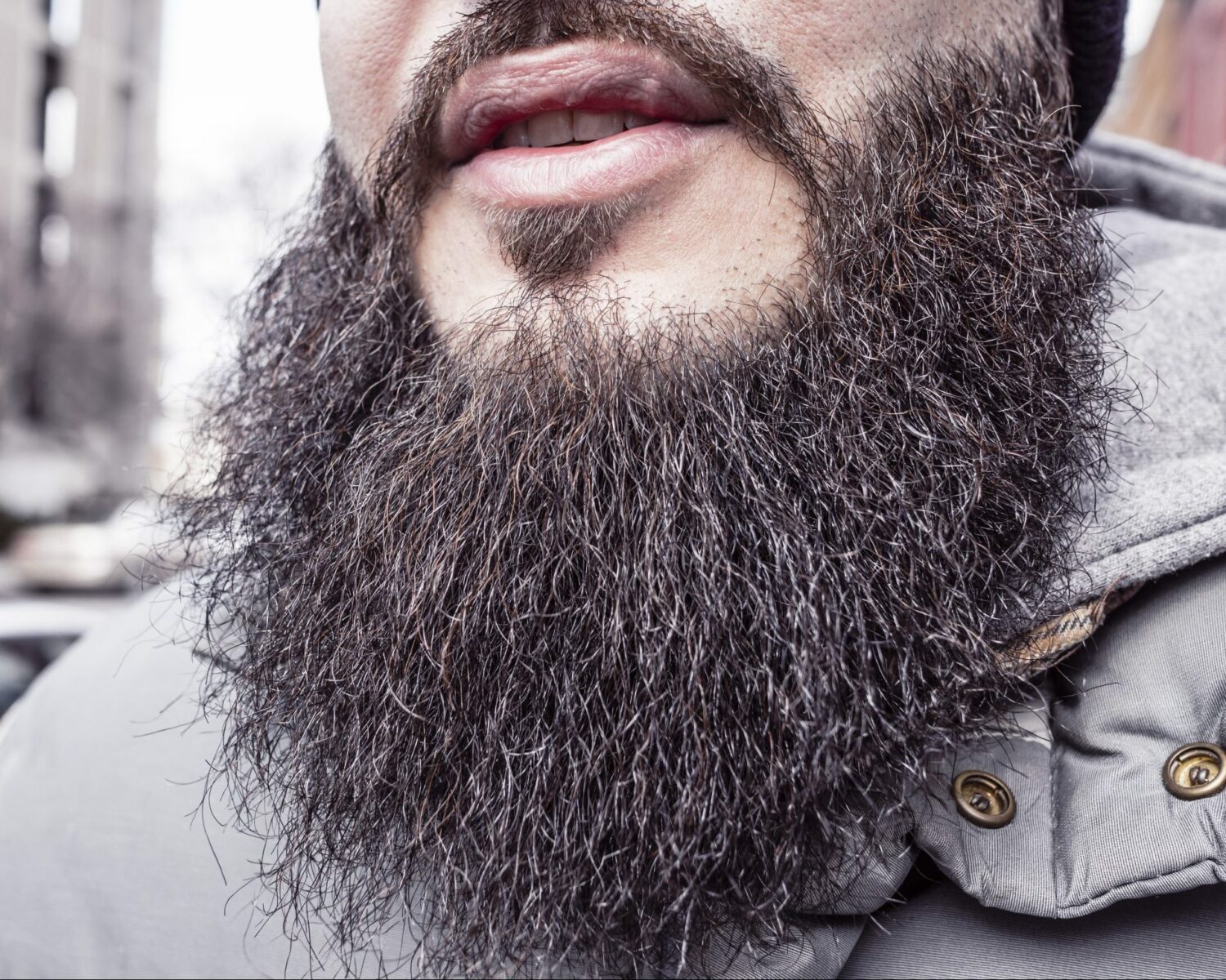 beard close up